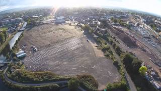 preview picture of video 'Phamton 2 Vision Plus - Another fly over Taunton Market UK'