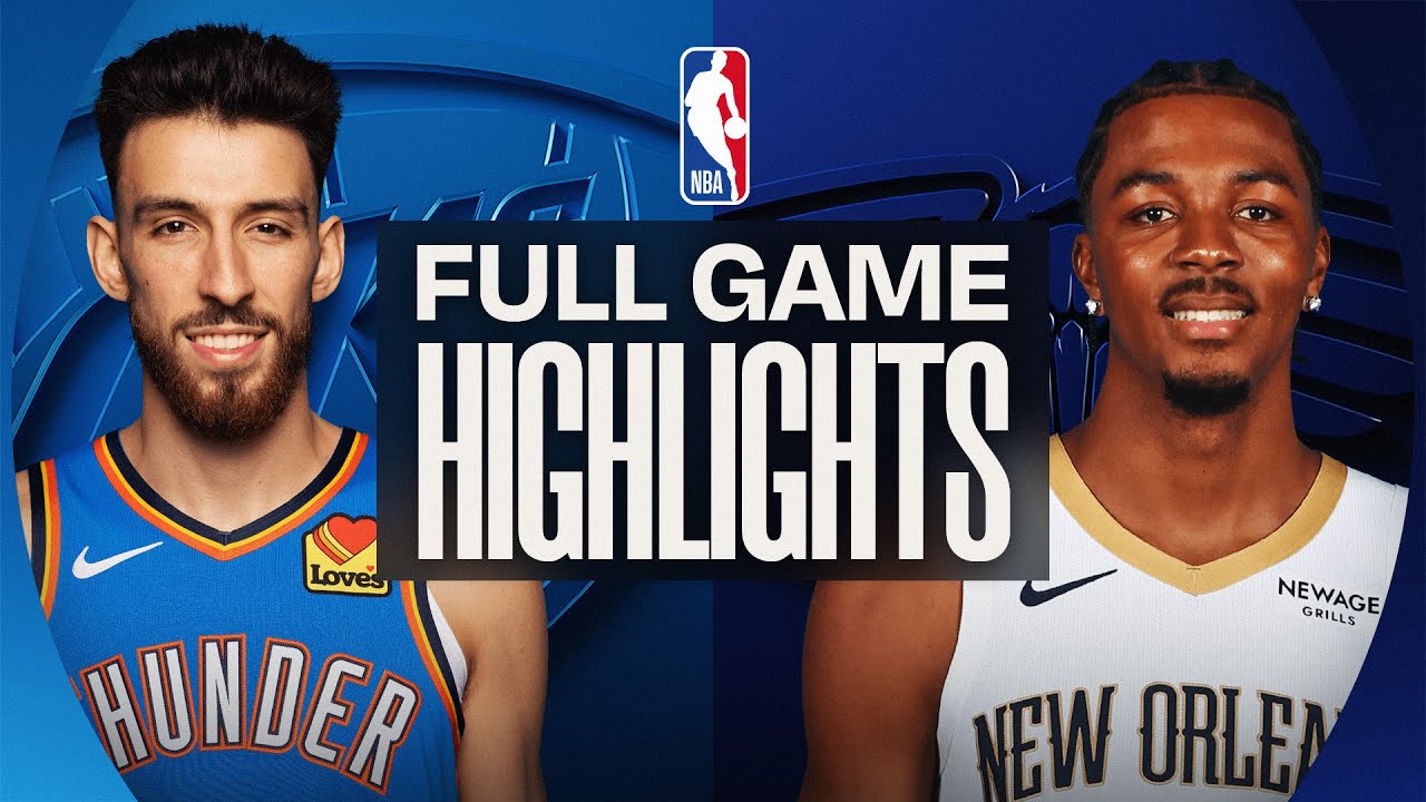 THUNDER at PELICANS | FULL GAME HIGHLIGHTS | November 17, 2025