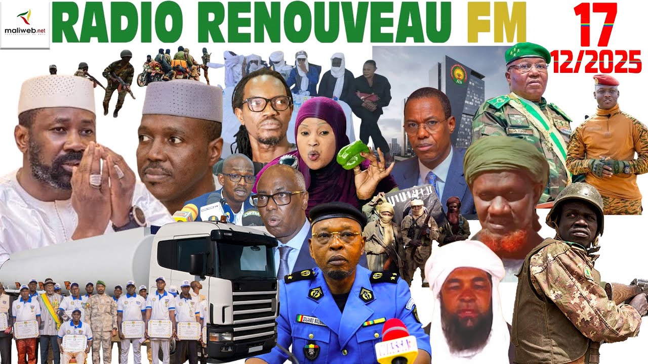 La Revue de Presse de la RADIO RENOUVEAU FM du 17 décembre 2025