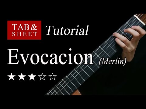 Evocacion - Guitar Lesson + TAB