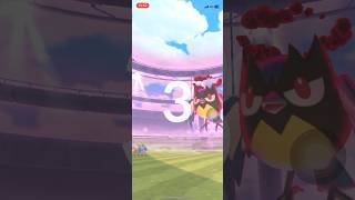 ポケモンGOマックスバトルココガラ1人攻略　#ポケgo #pokemongo #ポケモンgo #pokemon #ポケゴー #ポケモン #shorts #short #ココガラ
