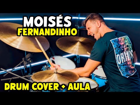 Moisés - Fernandinho (Drum Cover + Aula De Bateria)