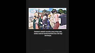 Download lagu story wa anime Naruto || kata kata bijak terbaru, sahabat mp3