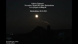 Galerie Fotoserie November Mond 2021 über Hackenheim Rheinhessen