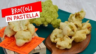 Broccoli in pastella croccanti e non unti