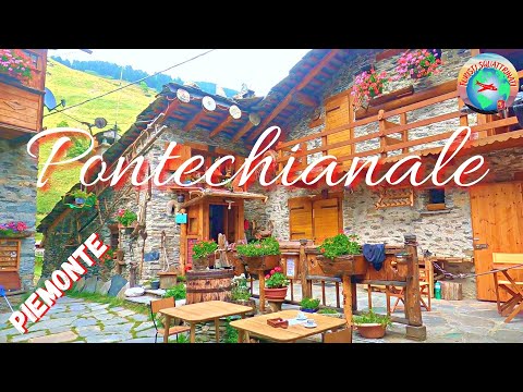 Pontechianale one of the most beautiful villages in Italy