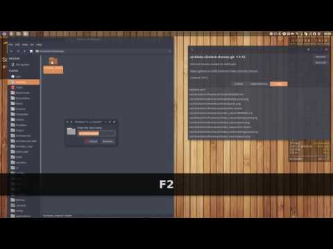 ArchLabs : 89 make your own slimlock theme for ArchLabs - sooooo easy
