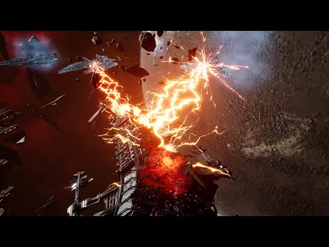 Skalgrim Mod 2021: Nyadra'zathas - Necrons vs Chaos - Battlefleet Gothic Armada 2