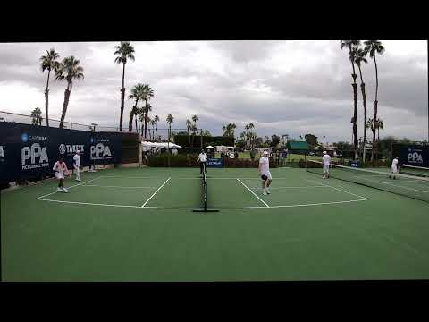 2023 PPA Hyundai Masters Men's Pro Doubles Riley Newman Matt Wright Pesa Teoni Kris Heddings