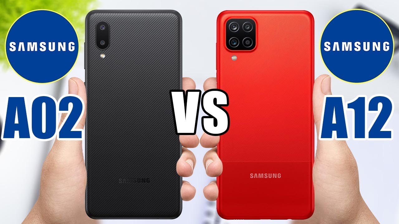 Samsung Galaxy A02 vs Samsung Galaxy A12