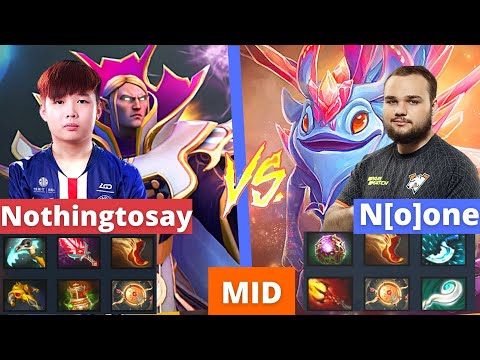 Nothingtosay Invoker Vs Noone Puck Insane Teamfights 55Min Game