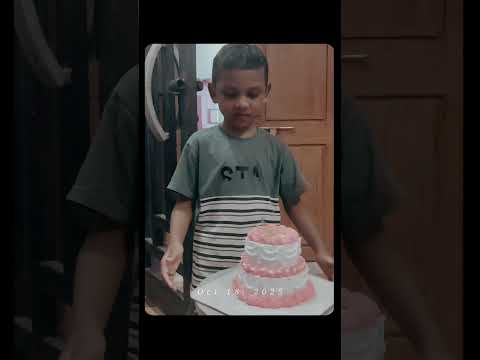 one pound 2tier cake 💕#shorts #shortsfeed #trending #cake #viral #youtube #celebration