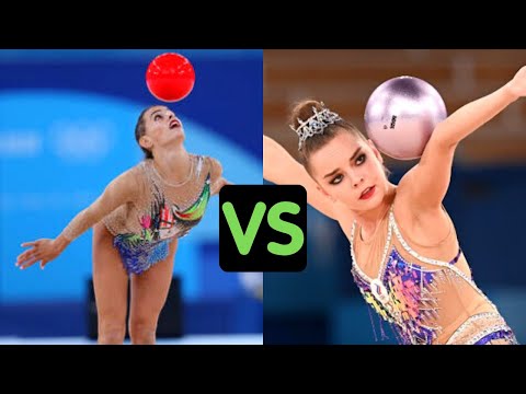 Linoy Ashram VS Dina Averina (Ball Difficulty Analysis) | 2020 Tokyo Olympic Games