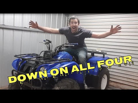Yamaha Kodiak 450 ATV basket case PT.24