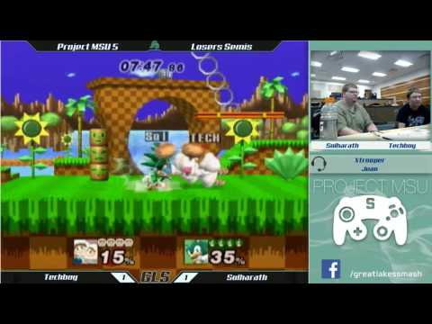 Project MSU 5 Losers Semis - Techboy (Ice Climbers) vs. Solharath (Sonic)