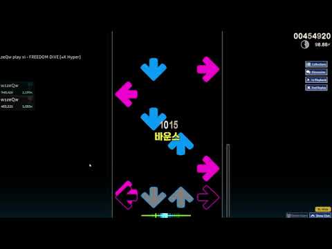 osu!mania Freedom Dive 98.37%