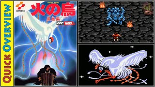 [19 ~ MSX2] Final Boss & Ending | Hi no Tori 火の鳥鳳凰編 ᴴᴰ