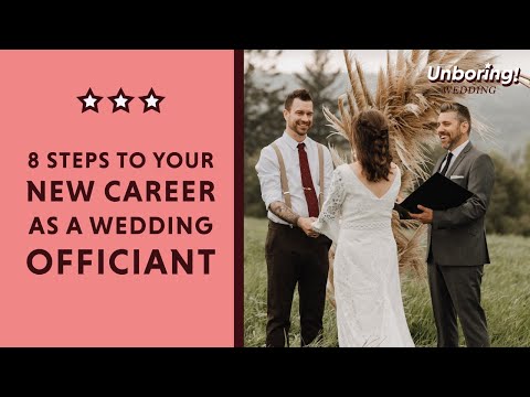 Start a New Career as a Professional Wedding Officiant...