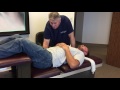 Houston Chiropractor Dr Gregory Johnson Adjust Houston AC Man Keeping Him Cool With No Pain