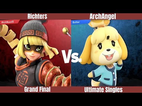 SOS#22 Grand Final - Richter$(Min Min, Bayonetta) VS ArchAngel(Isabelle, Inkling)