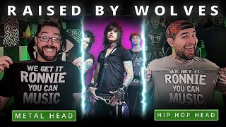 WE REACT TO FALLING IN REVERSE: RAISED BY WOLVES - THEIR FIRST SONG!?