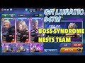 KOF ALLSTAR Guild Raid LUNATIC Boss Syndrome NESTS TEAM BS Krizalid BS Igniz BS Zero Basic Build