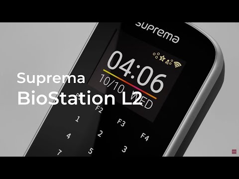 Suprema  BioStation L2 Fingerprint Attendence System - Access Control System
