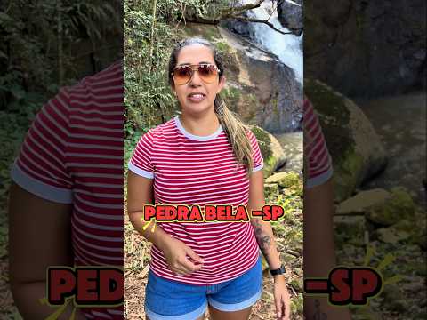 PEDRA BELA SP CACHOEIRA LINDA DENTRO DA MATA .  #shorts #natureza #cachoeira
