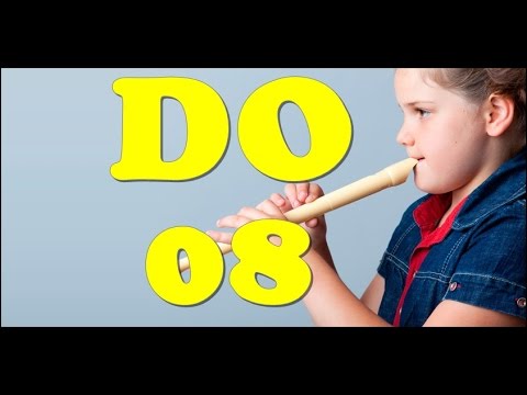 AULA DE FLAUTA DOCE  08 NOTA DO COMO TOCAR FLAUTA DOCE NOTA DO