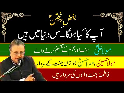 031 | Allama Talib Johri | Mola Ali as Jannat Aur Jahnum Kay Taqseem Kernay Walay