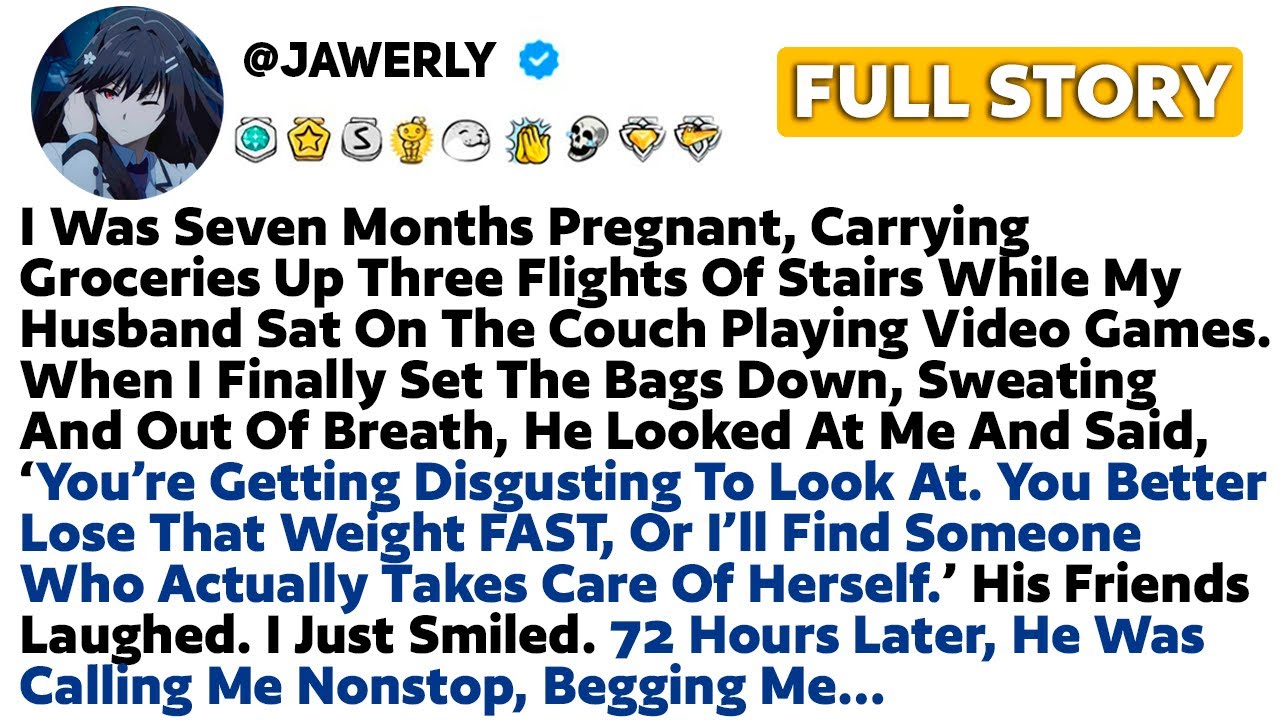 [FULL STORY] I Was Seven Months Pregnant, Carrying Groceries Up Three Flights Of Stairs While My...