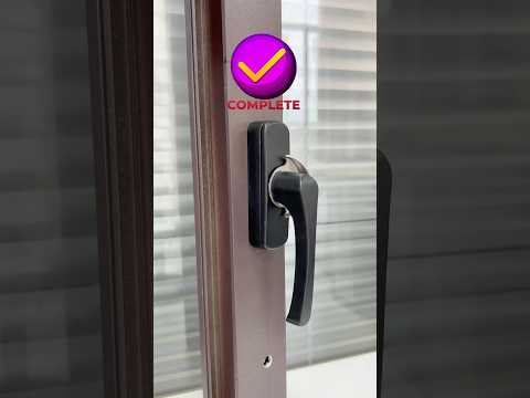 OMG!!! This sliding window lock can be installed in 10 seconds.#windowlock #slidingwindows #lock