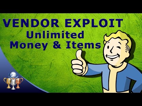 Fallout 4 Vendor Glitch & Exploit - Steal all Caps and Items From Venders [PS4, Xbox & PC]