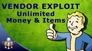 Fallout 4 Vendor Glitch & Exploit - Steal all Caps and Items From Venders [PS4, Xbox & PC]