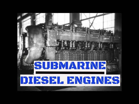 SUBMARINE DIESEL ENGINES  WWII U.S. NAVY TRAINING FILM   FAIRBANKS MORSE  17984
