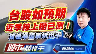 台股如預期近季線上櫃已測 !資金準備轉折出手 ! #台積電 #台塑化 #萬海 #長榮 #0050 #00981A (圖)