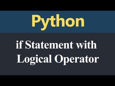 if Statement with Logical Operator in Python Hindi