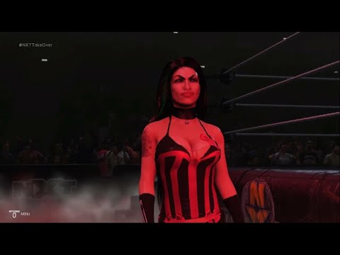 WWE 2K19 - Jazz and Ariel VS Brandi Rhodes and Santana Garrett