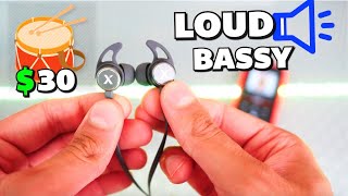 LOUD and BASS HEAVY Wireless Earphones For UNDER $30! (Unboxing and Review) Xcentz S2 Earphones