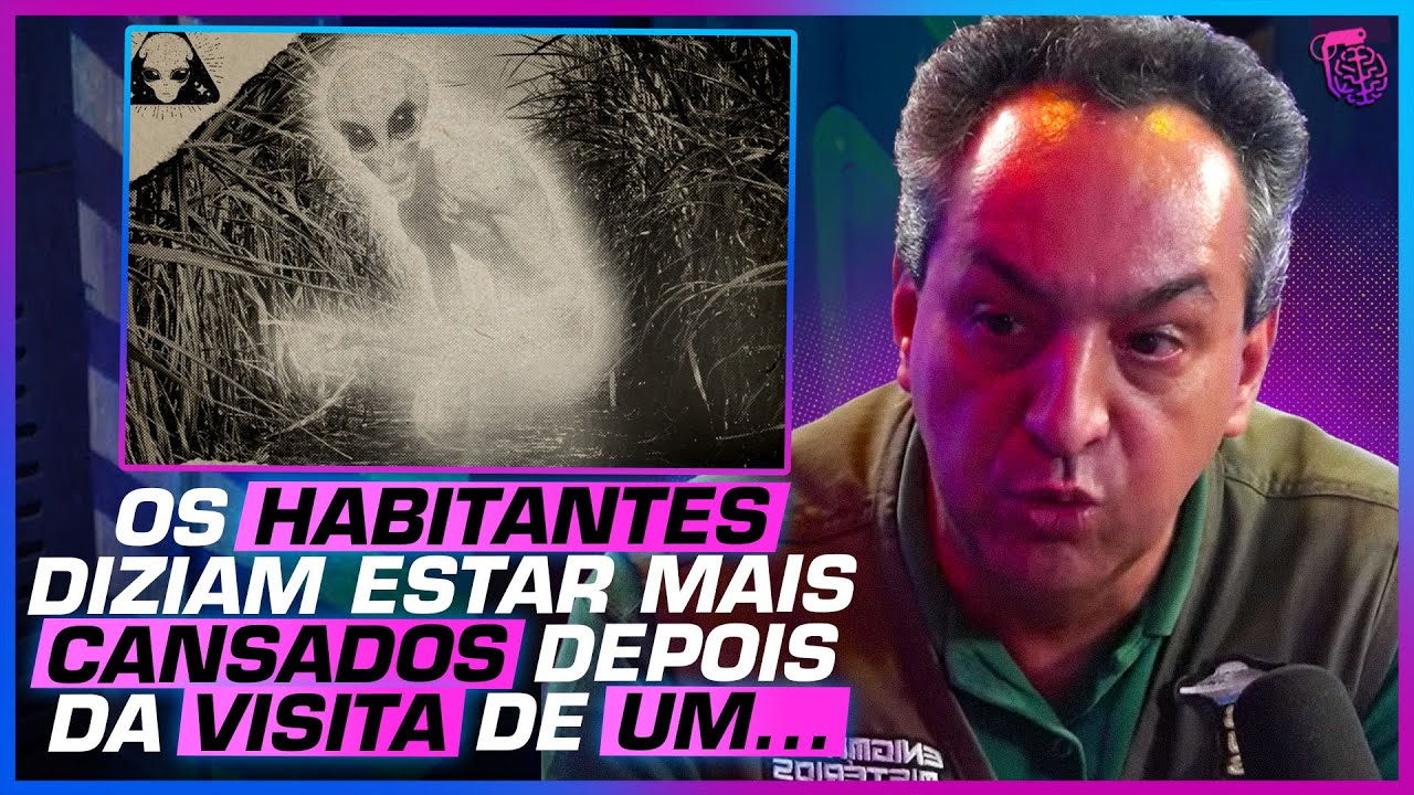 Contando o CASO CLAÚDIO de EXTRATERRESTRES - EDISON BOAVENTURA, SCHWARZA E RENATO AZEVEDO
