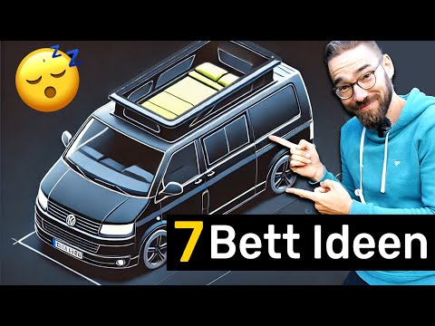 Camper BED comparison | All sleeping solutions for VW T5/6 and co | Advantages and disadvantages