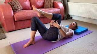 Supine Piriformis muscle stretch