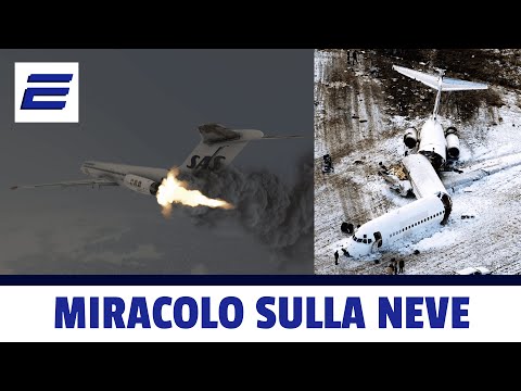 ❄️ MIRACOLO SULLA NEVE - ✈️ Volo Scandinavian 751