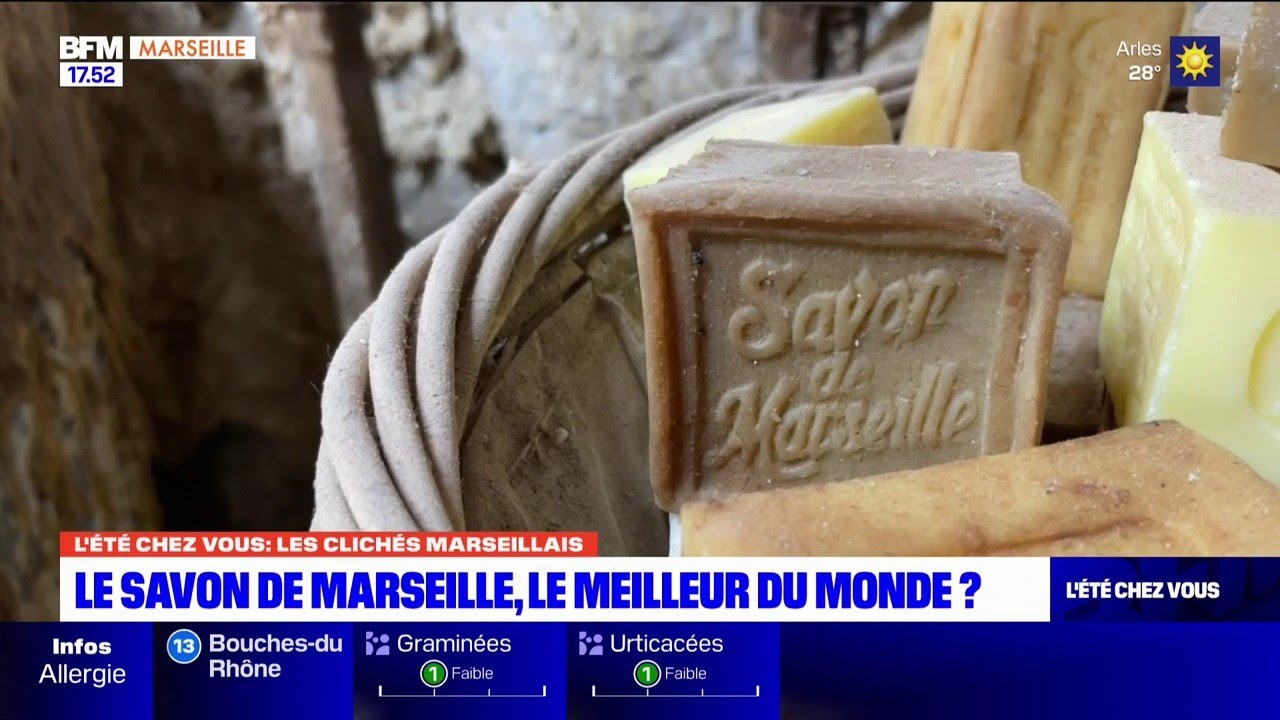 Le savon de Marseille, le meilleur du monde 