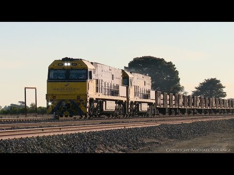 3XM4 Pacific National Steel Train - PoathTV Australian Railways