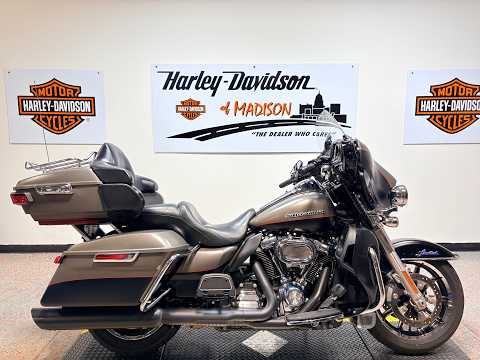 2019 FLHTK Harley-Davidson® Ultra Limited Industrial Gray Denim/Black Denim