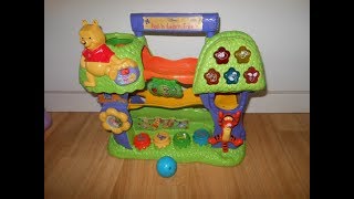 Vtech Winnie the Pooh Roll n Learn Tree toy review.VTech - Winnie The Pooh Roll 'n Learn Tree