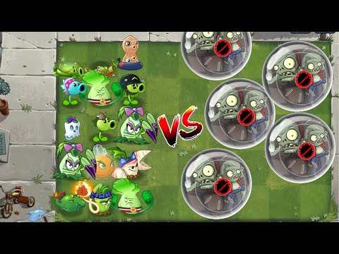 PvZ 2 - Random Team plant Vs  Hamster Ball Gargantuar Team - What Team will win ?