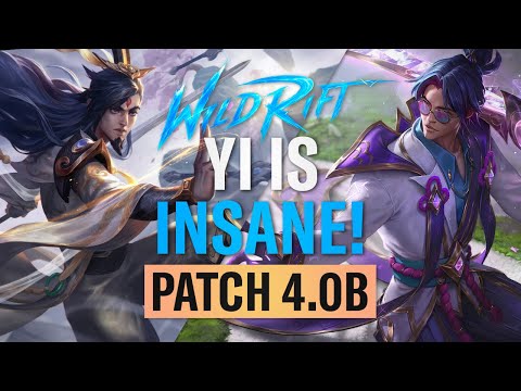 Master Yi just went SICKO MODE | Patch 4.0B | RiftGuides | WildRift
