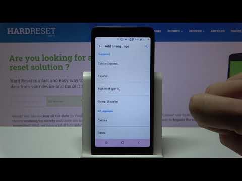 Cómo cambiar idioma a español en LISTO SP50 - configurar idioma